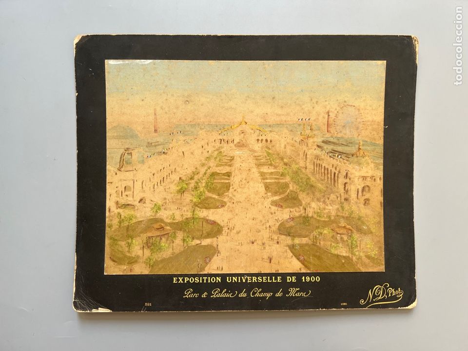 Antique Photography: ALB&Uacute;MINA CAMPOS DE MARTE. Exposici&oacute;n Universal de Paris, 1900