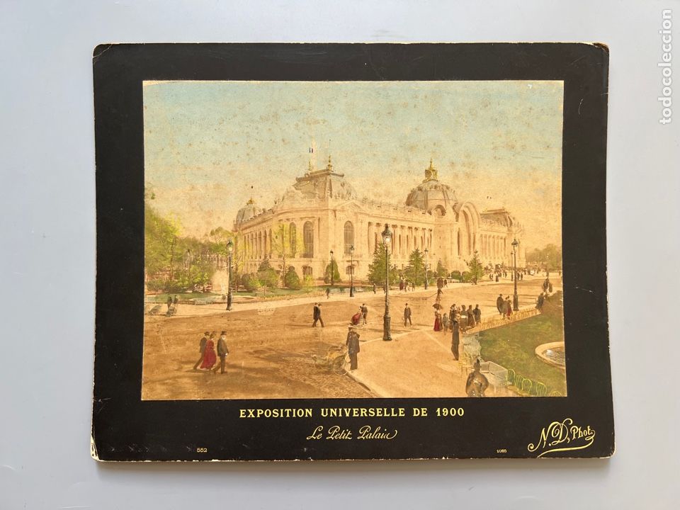 Antique Photography: ALB&Uacute;MINA LE PETIT PALAIS. Exposici&oacute;n Universal de Paris, 1900