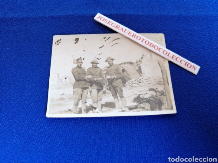 Fotografia antica: SOLDADOS EJ&Eacute;RCITO ESPA&Ntilde;OL FOTOGRAF&Iacute;A ANTIGUA