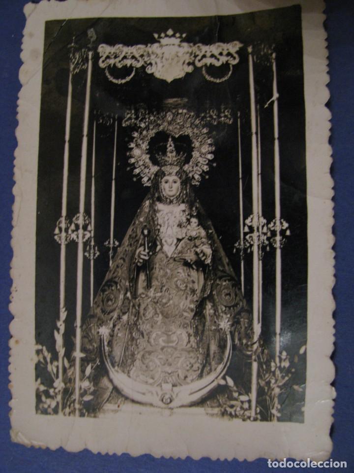 Fotograf&iacute;a antigua: FOTO DE VIRGEN FUENSANTA. FOTO CALVO. 9X6 CM.