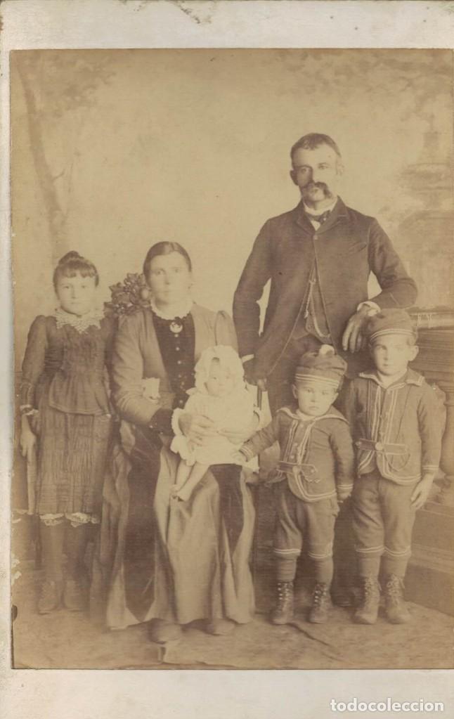 Antique Photography: Brasil. Estado de Sao Paulo Santa Rita do Passa 1895. Provincia di Verona di Streto. Retrato familia