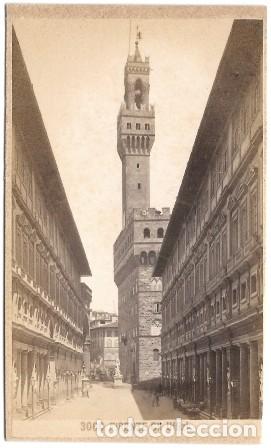 Fotografia antiga: FOTO PALACIO DE UFIZZI, FLORENCIA - ALBUMINA-3355