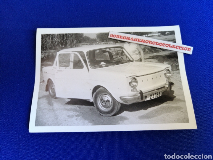 Fotografia antica: SIMCA 1000 COCHE ANTIGUO FOTOGRAF&Iacute;A