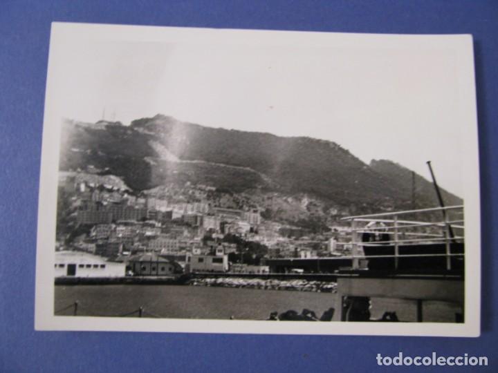 Fotografia antiga: FOTOGRAF&Iacute;A DE GIBRALTAR. 10,5X7,5 CM.