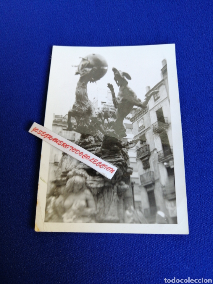 Photographie ancienne: FALLA PLAZA DE LA MERCED A&Ntilde;O 1969 FOTOGRAF&Iacute;A ANTIGUA