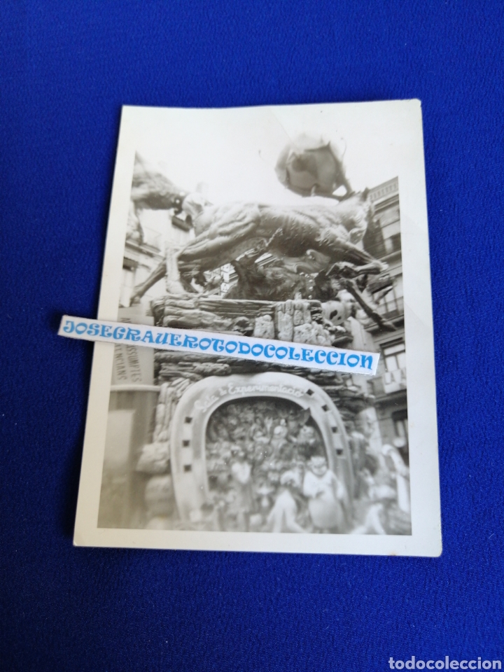 Antique Photography: FALLA PLAZA DE LA MERCED A&Ntilde;O 1969 FOTOGRAF&Iacute;A ANTIGUA