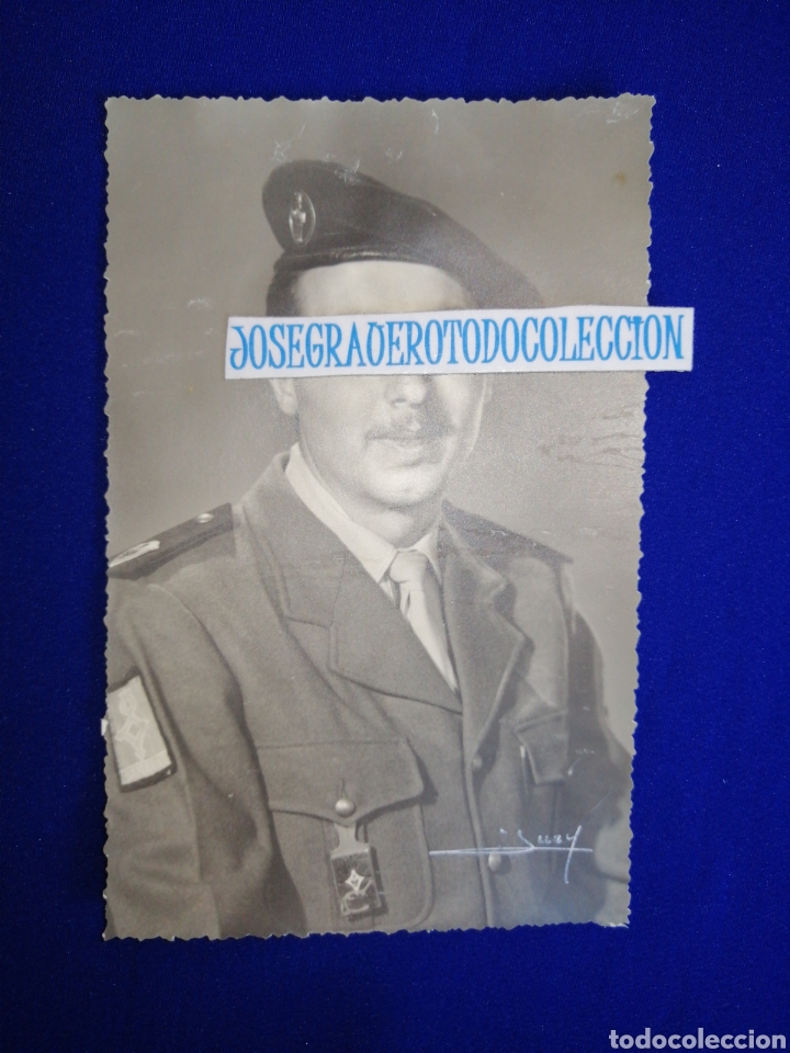 Antique Photography: MILITAR S&Aacute;HARA FOTOGRAF&Iacute;A CON SELLO FOTOGRAFICO