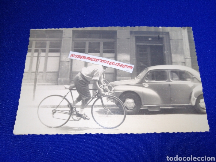 Fotografia antica: CICLISTA MODELO FOTOGRAF&Iacute;A ANTIGUA