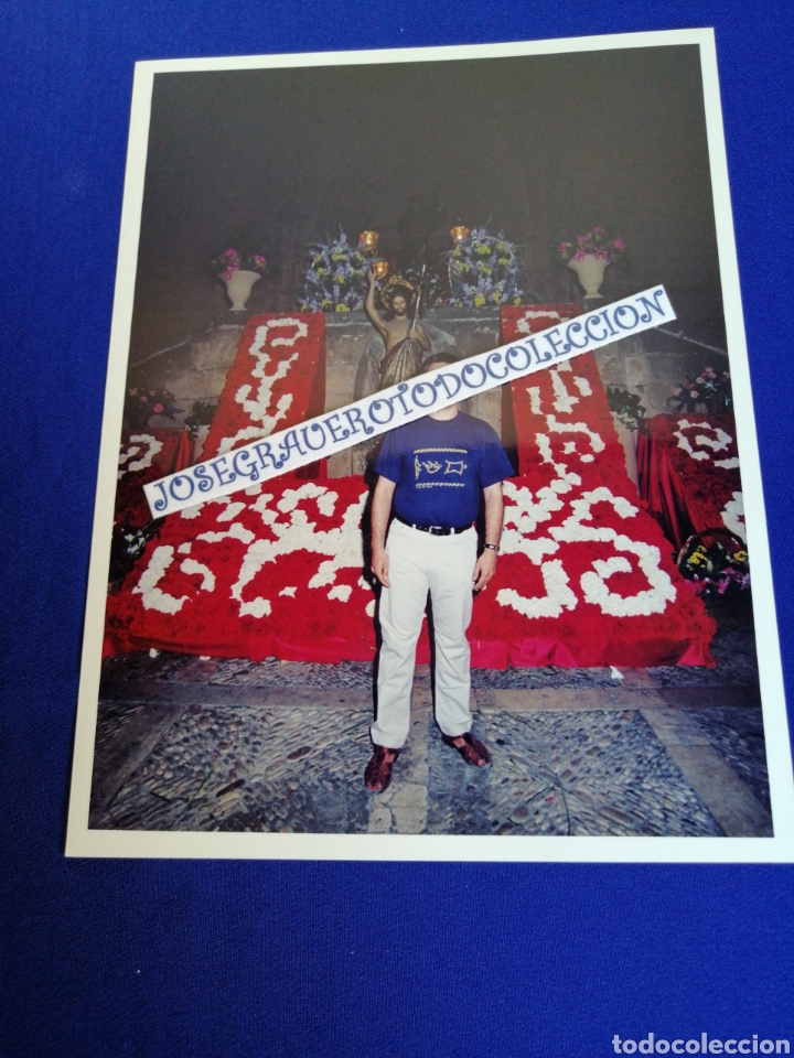 Antique Photography: JAVEA (ALICANTE) SANTO OFRENDA CON MODELO FOTOGRAF&Iacute;A