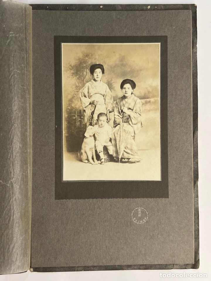Antique Photography: JAPON. Fotograf&iacute;a antigua, Tipos populares&hellip; Escena familiar. Japon .. (h.1920?)