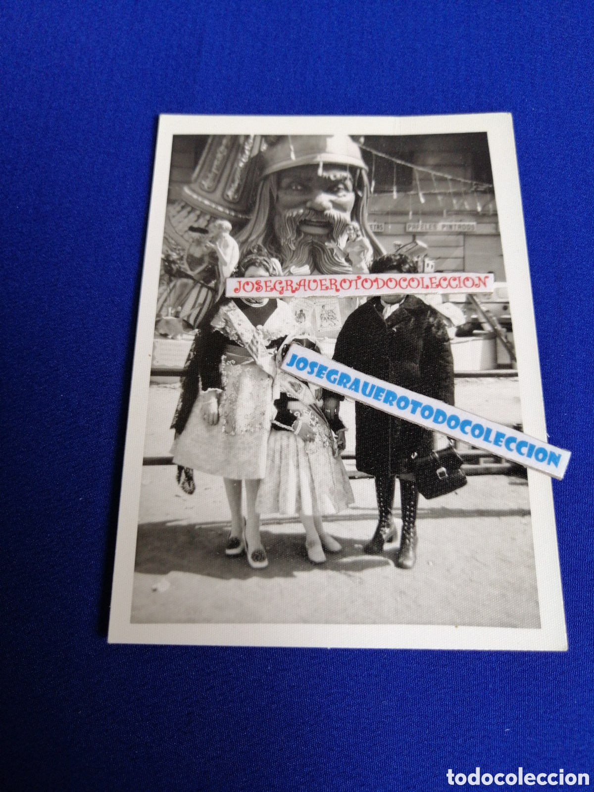 Antique Photography: FALLA SUECA-DENIA A&Ntilde;O 1973 FOTOGRAF&Iacute;A ANTIGUA