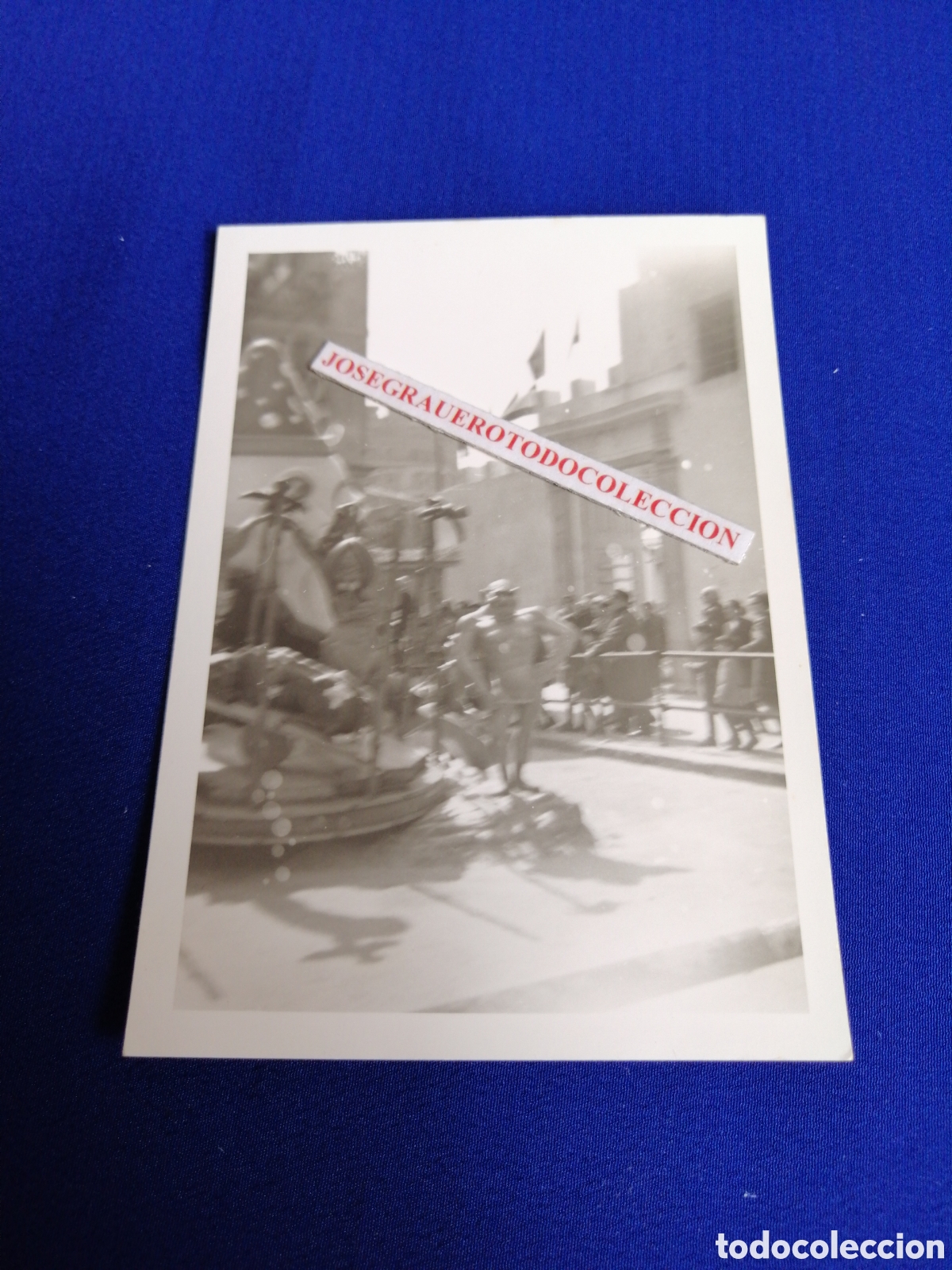 Fotografia antica: FALLA PLAZA DEL PILAR A&Ntilde;O 1970