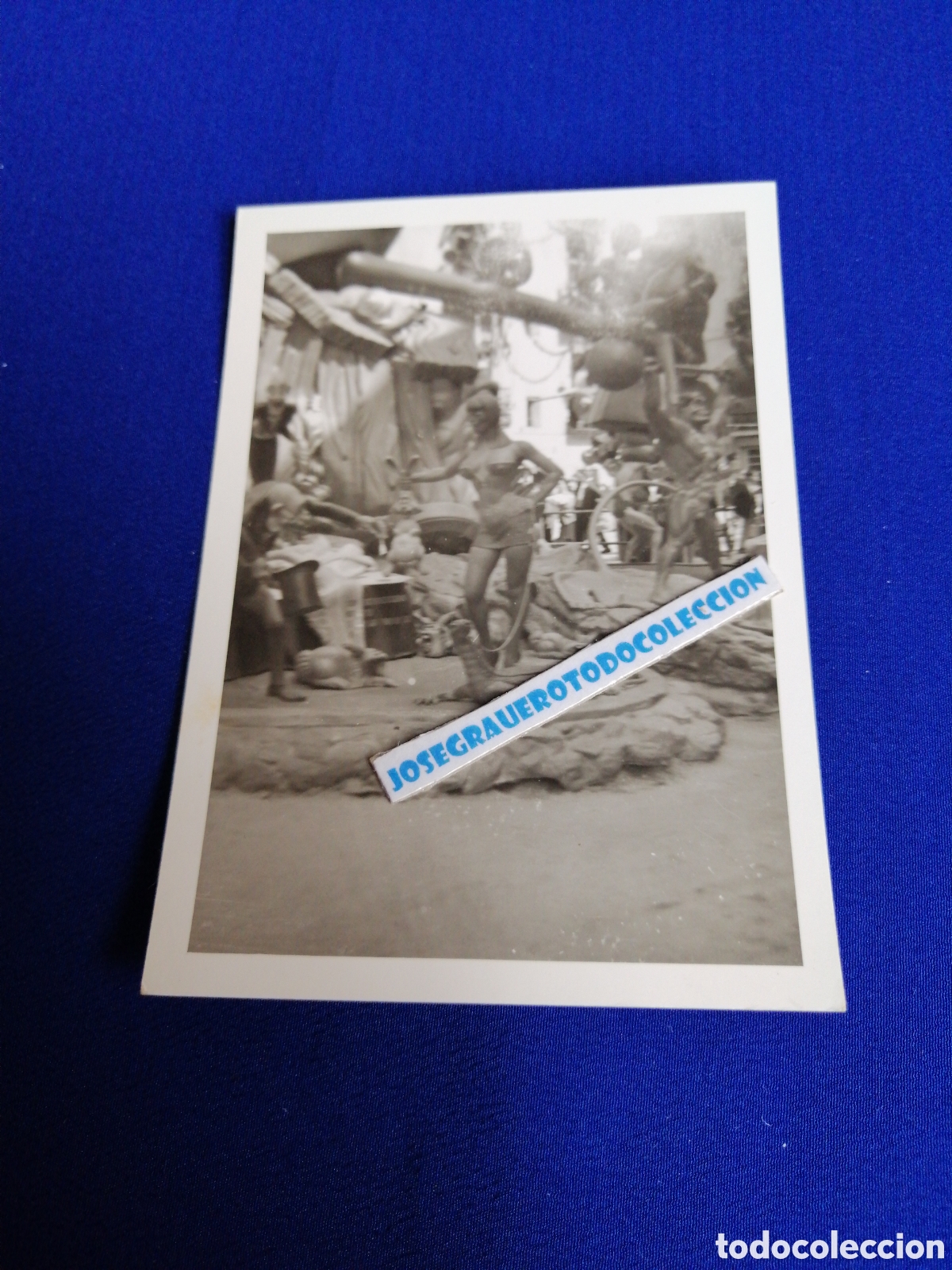 Fotograf&iacute;a antigua: FALLA PLAZA DEL PILAR A&Ntilde;O 1970