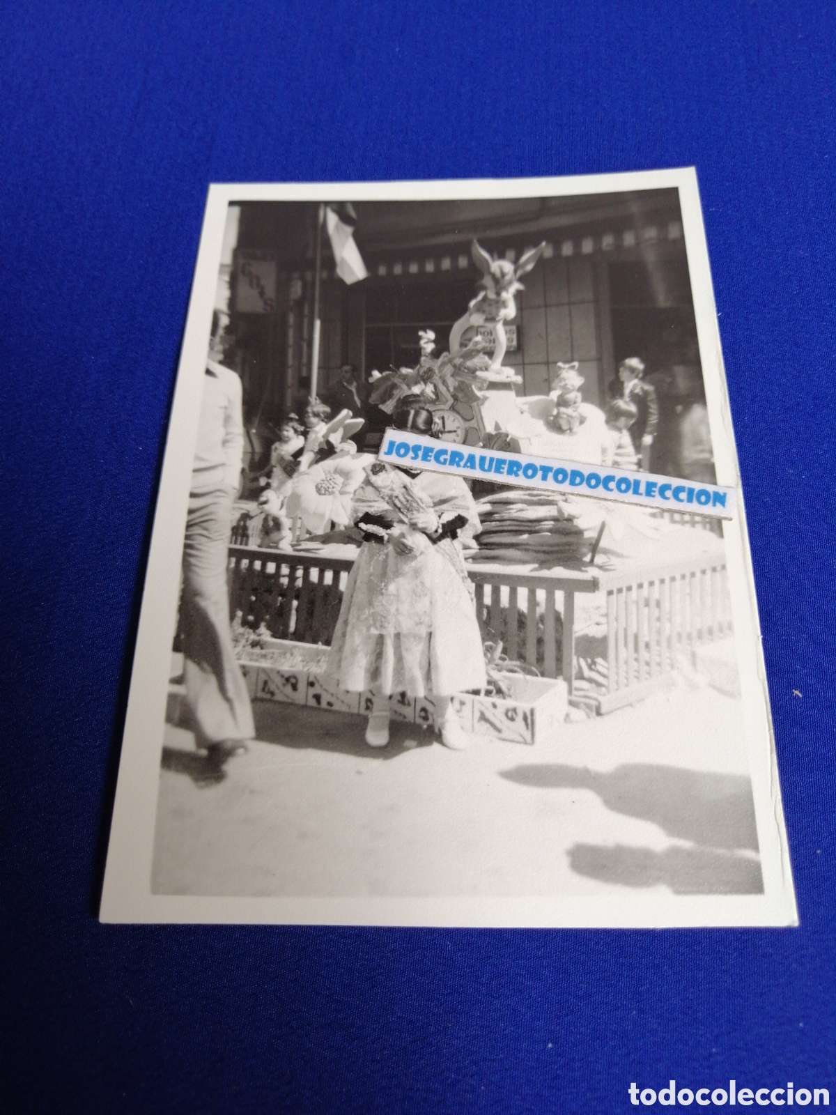 Fotografia antiga: FALLA SUECA - DENIA A&Ntilde;O 1976 falla infantil FOTOGRAF&Iacute;A ANTIGUA