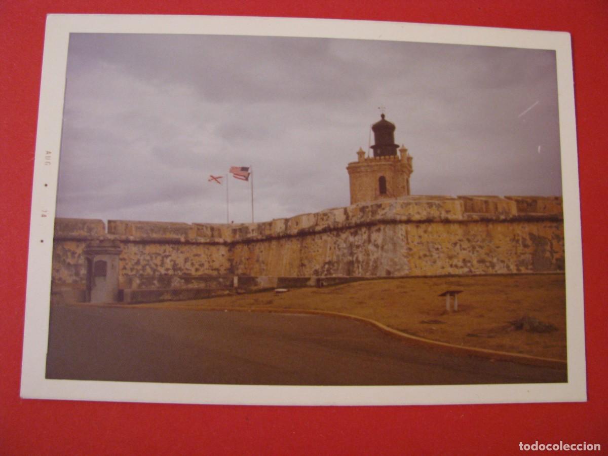 Antique Photography: FOTOGRAFIA DEL FUERTE DE SAN JUAN, PUERTO RICO. 12,5X9 CM.