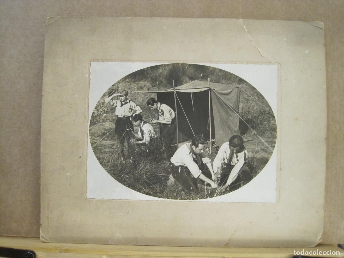 Antique Photography: BARCELONA-VALLVIDRERA-BOY SCOUTS (EXPLORADORES)-A&Ntilde;O 1920-FOTOGRAFIA ANTIGUA-VER FOTOS-(K-7569)
