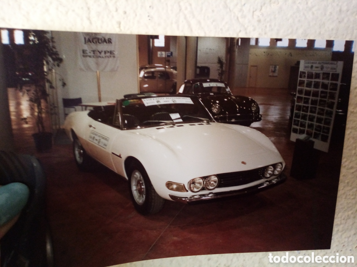 Fotograf&iacute;a antigua: Antigua foto original -Fiat Dino- 1969