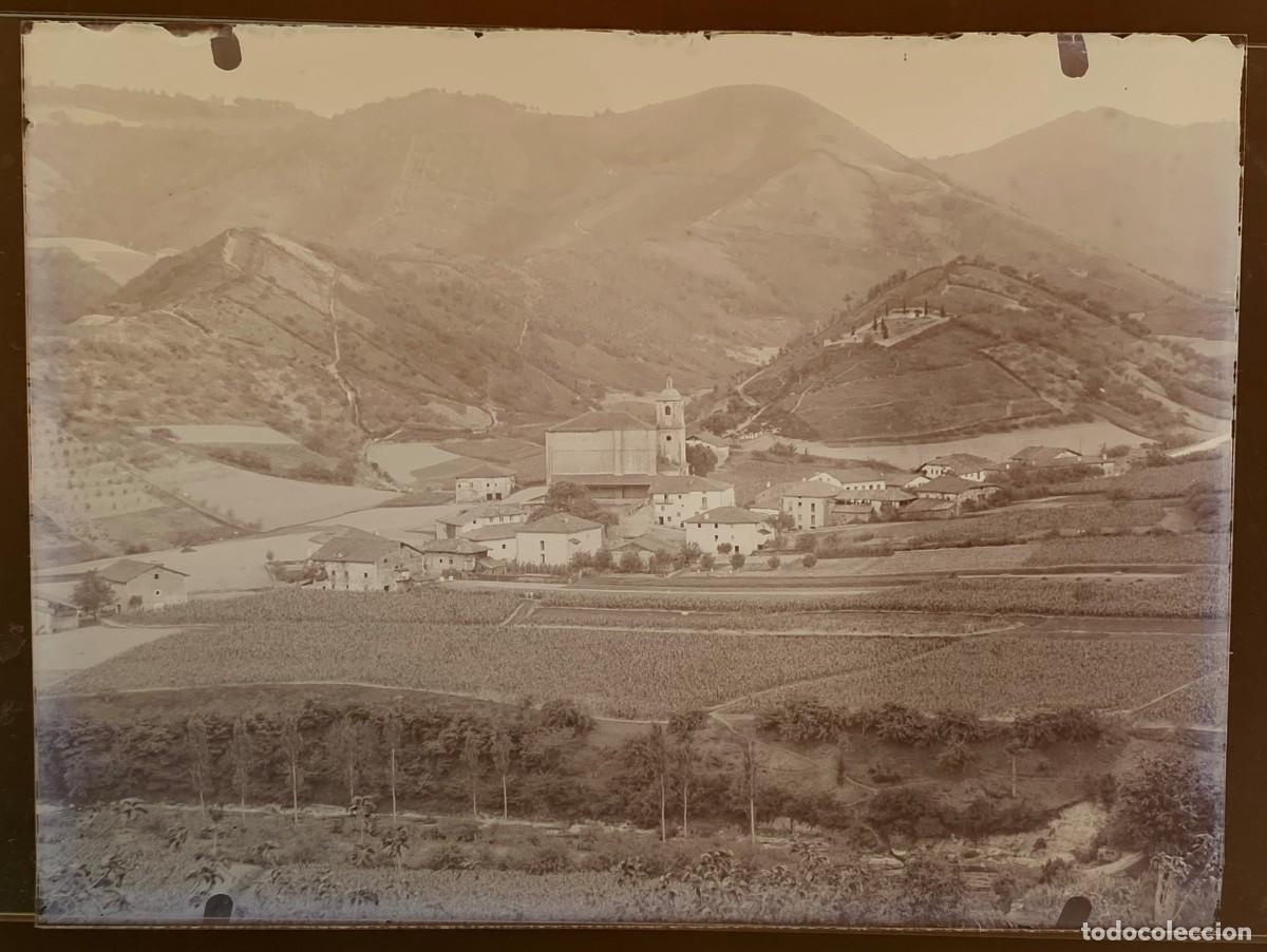Antique Photography: FOTOGRAFIA DE BERRIATUA (VIZCAYA) NEGATIVO EN CRISTAL, 1906, LA HEMOS POSITIVADO DIGITALMENTE PARA Q