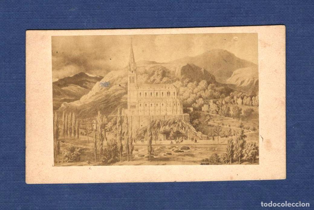 Antique Photography: 1862 RECONOCIMIENTO DE LAS APARICIONES DE LOURDES Y DONACIONES PARA LA CAPILLA - VER REVERSO.