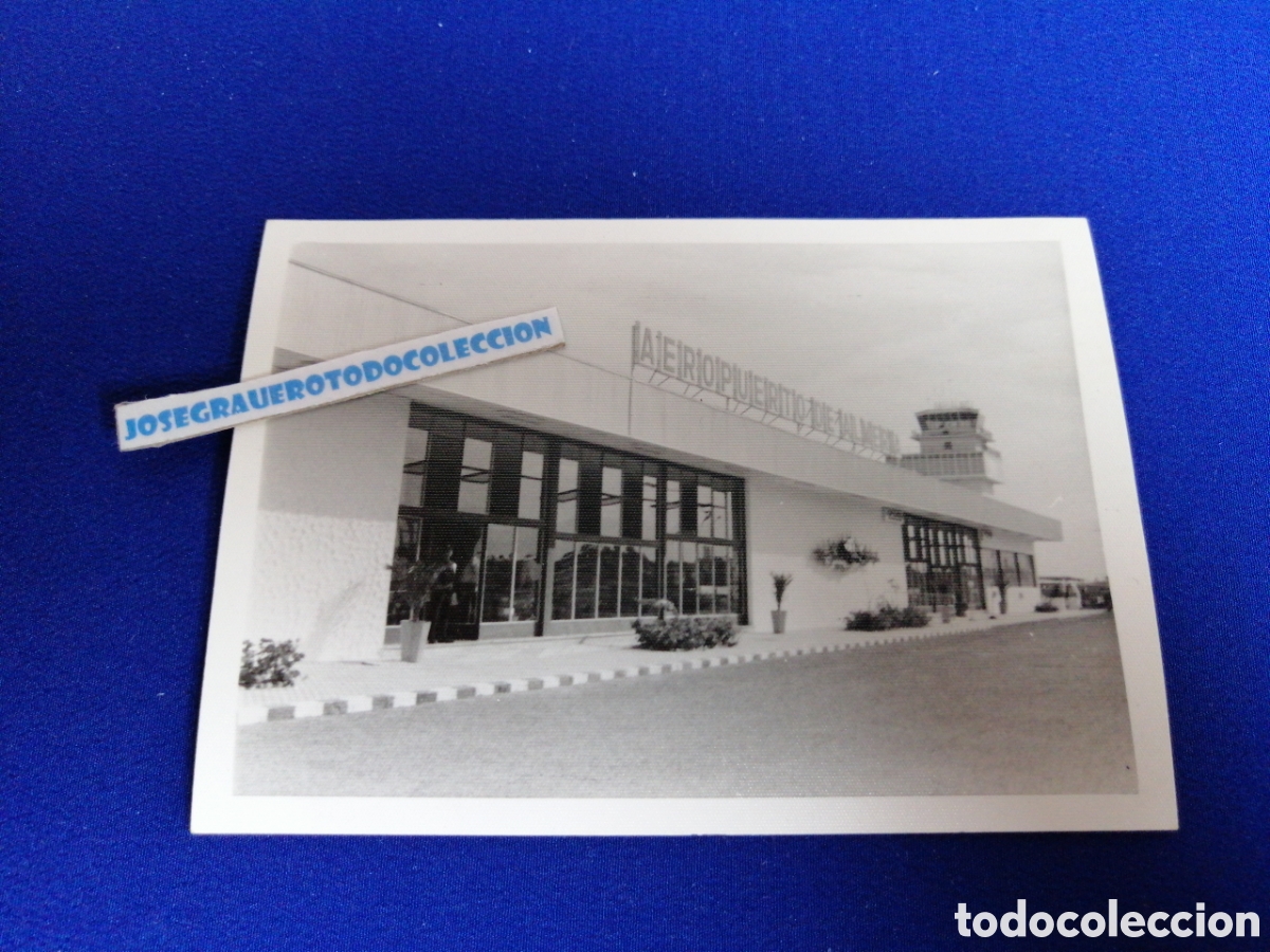 Fotografia antica: AEROPUERTO DE ALMER&Iacute;A FOTOGRAF&Iacute;A ANTIGUA