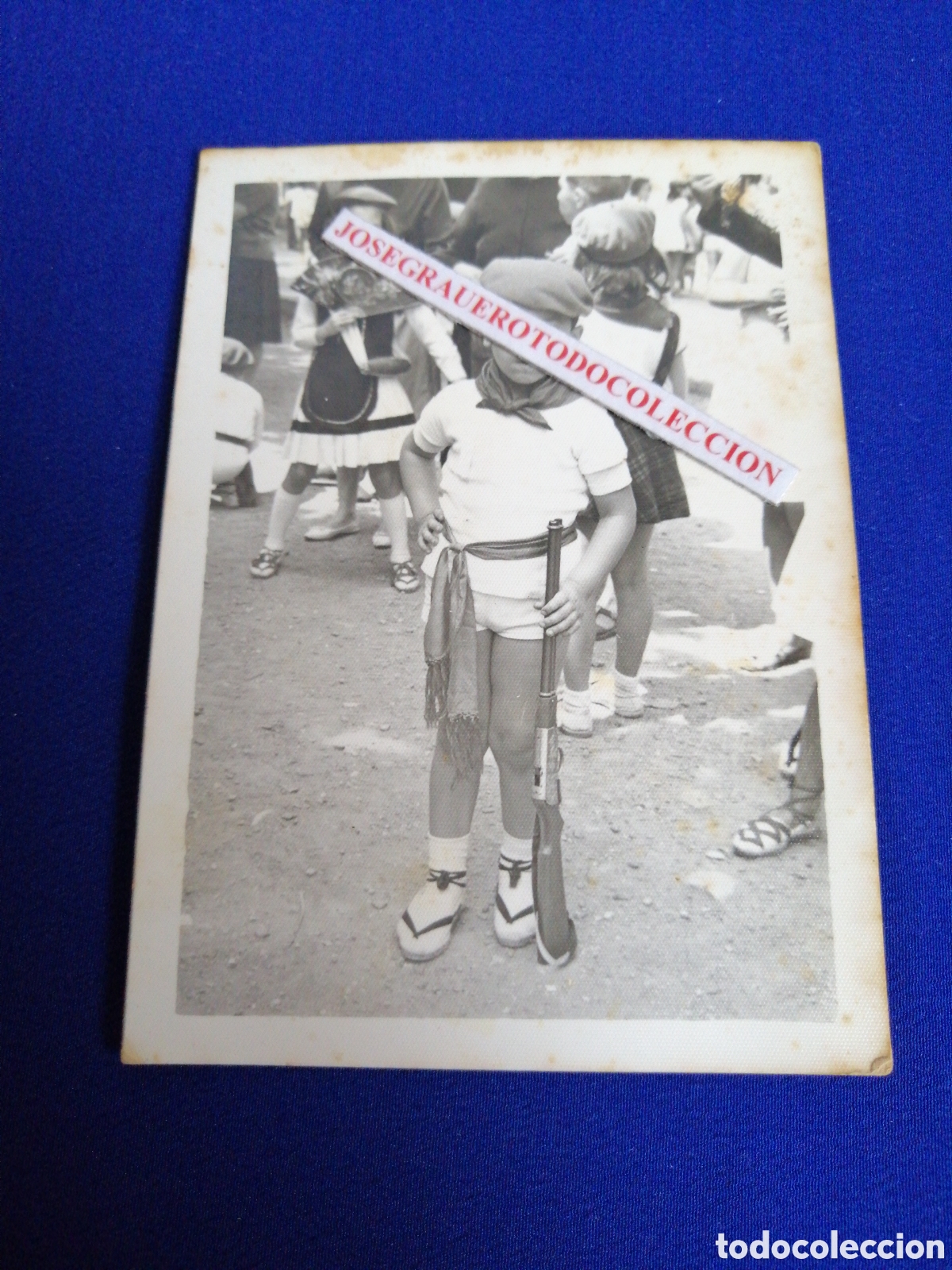 Fotografia antica: IRUN FIESTAS DE SAN MARCIAL A&Ntilde;O 1957 DESFILE FOTOGRAF&Iacute;A ANTIGUA