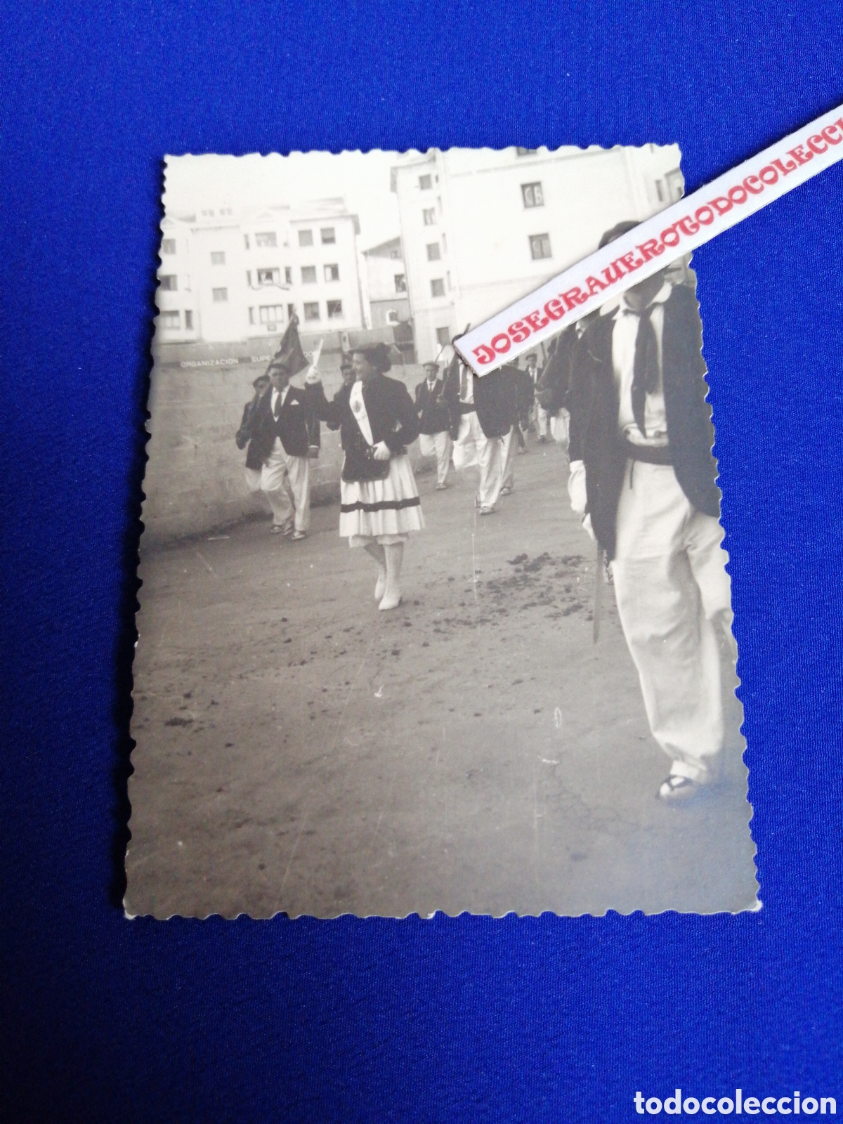 Fotografia antica: IRUN FIESTAS DE SAN MARCIAL A&Ntilde;O 1957 DESFILE FOTOGRAF&Iacute;A ANTIGUA