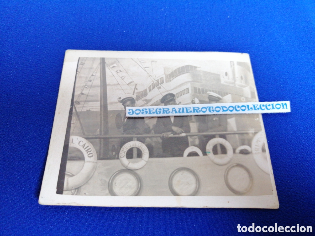 Fotografia antica: FOTOMATON MINUTERO BARCO CON MODELOS FOTOGRAF&Iacute;A ANTIGUA