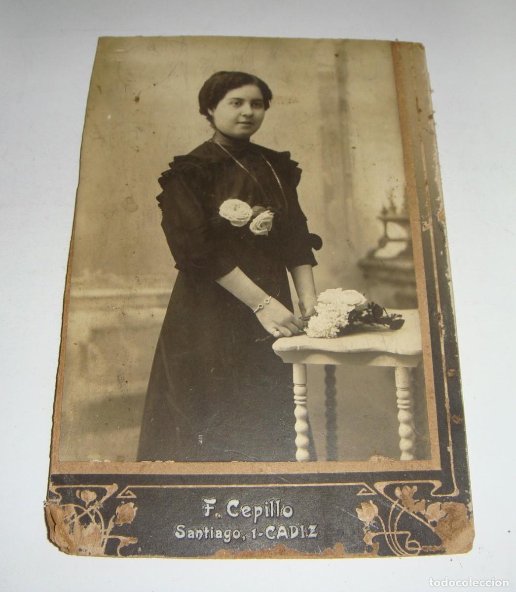 Antique Photography: Fotograf&iacute;a antigua. Fot&oacute;grafo C. CEPILLO - CADIZ