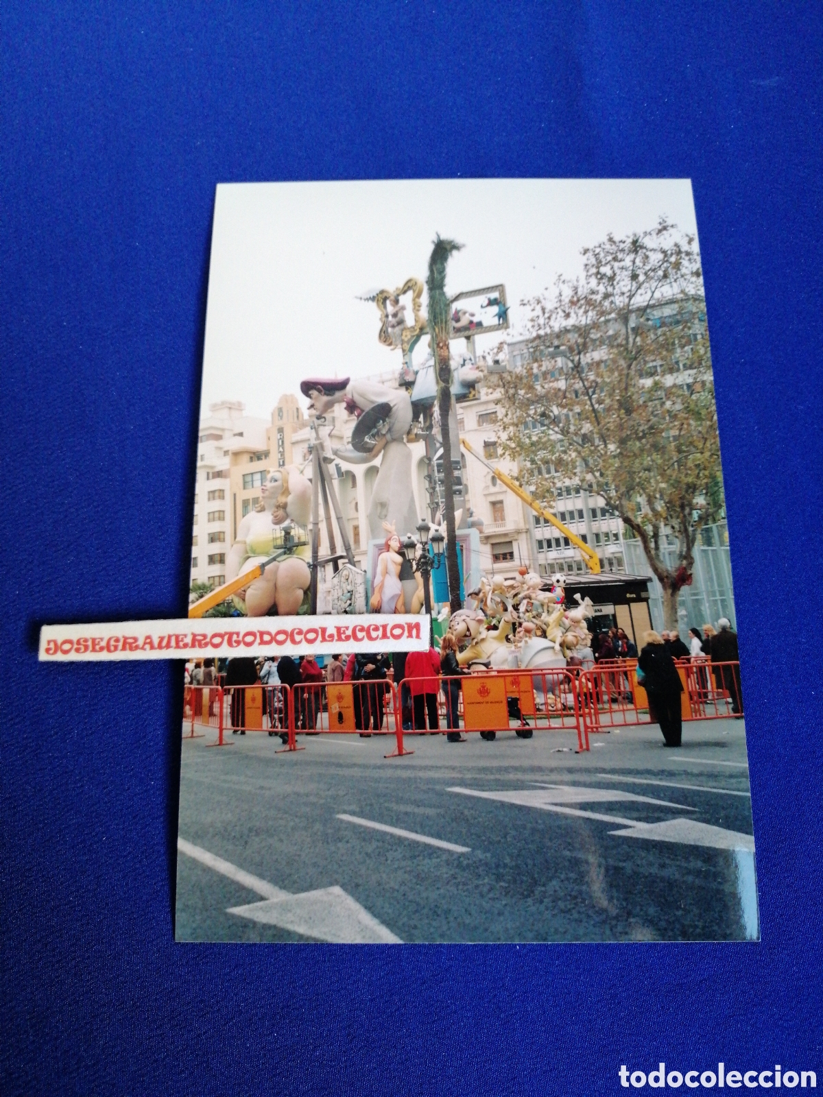 Antique Photography: FALLA PLAZA DEL AYUNTAMIENTO A&Ntilde;O 2005 ARTISTA ALEJANDRO SANTAEULALIA SERRAN FOTOGRAF&Iacute;A