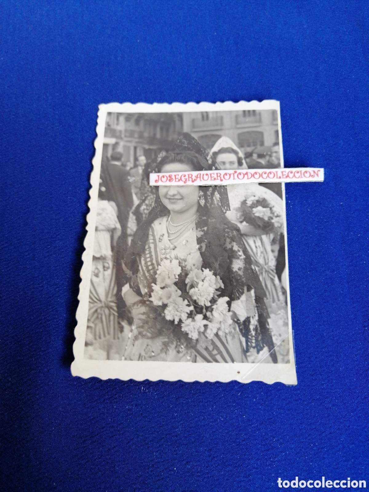 Fotografia antica: FALLERA OFRENDA FOTOGRAF&Iacute;A ANTIGUA