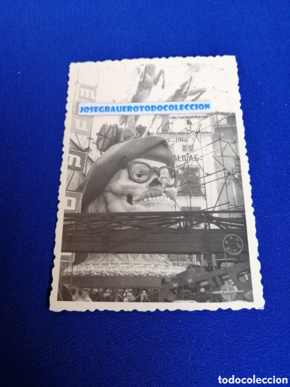 Antique Photography: FALLA PLAZA DOCTOR COLLADO A&Ntilde;O 1960 ARTISTA SALVADOR DEBON FOTOGRAF&Iacute;A ANTIGUA