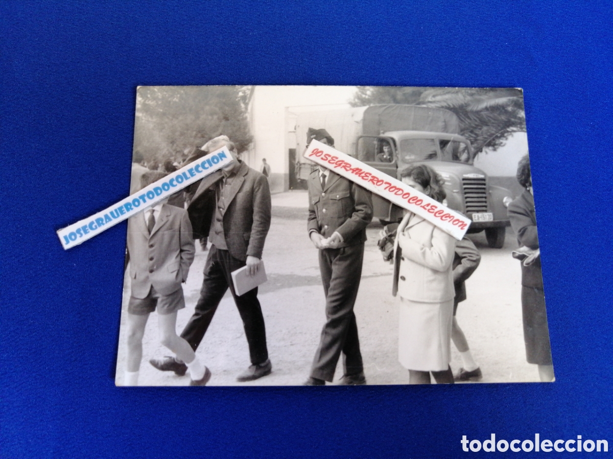 Fotograf&iacute;a antigua: MILITAR Y CAMI&Oacute;N MILITAR EJ&Eacute;RCITO ESPA&Ntilde;OL FOTOGRAF&Iacute;A ANTIGUA