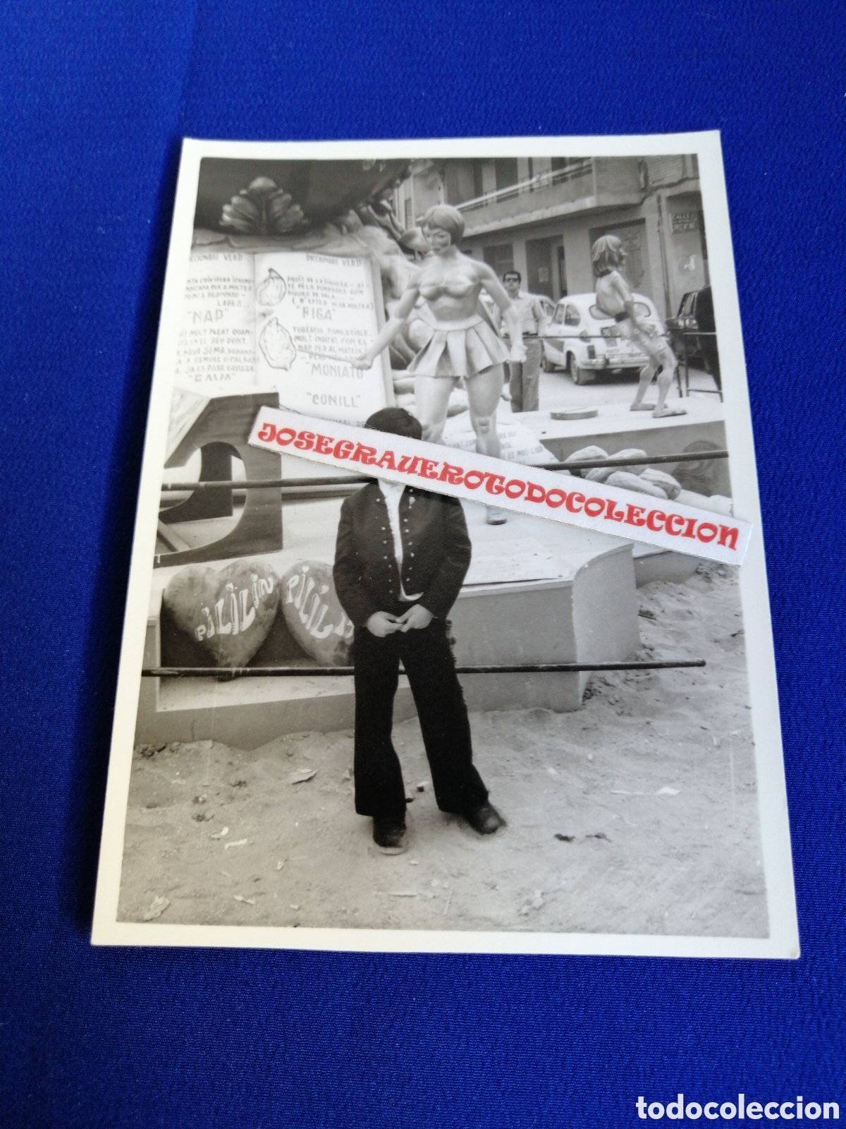 Antique Photography: FALLA REPUBLICA ARGENTINA - DOCTOR PALLARES IRANZO A&Ntilde;O 1977 ARTISTA ROGELIO ALGARRA FOTOGRAF&Iacute;A