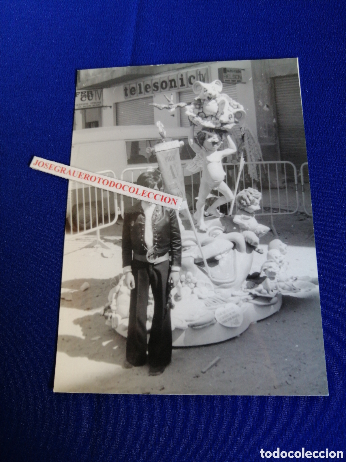 Fotograf&iacute;a antigua: FALLA REPUBLICA ARGENTINA ARGENTINA - DOCTOR PALLARES IRANZO BARRIO LA AMISTAD A&Ntilde;O 1977 FOTOGRAFIA