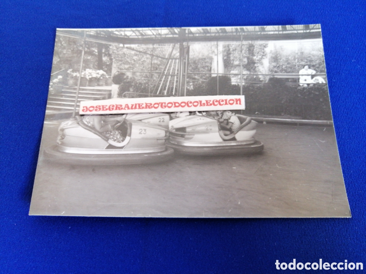 Fotografia antica: FERIA PARQUE DE ATRACCIONES FOTOGRAF&Iacute;A CON MODELOS