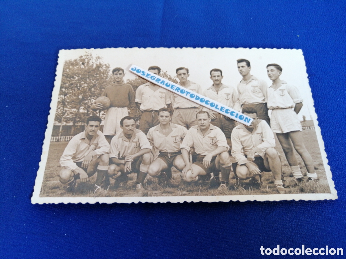 Fotografia antica: FUTBOLISTAS POSANDO FOTOGRAF&Iacute;A ANTIGUA