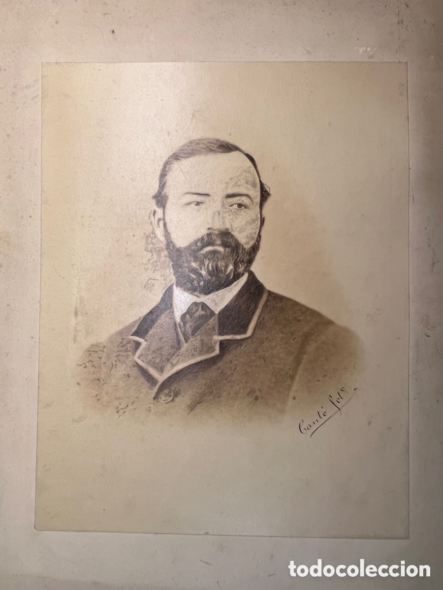 Fotografia antiga: JOAN CANTO i ESCLUS ? Fotograf barceloni.. Fotograf&iacute;a antigua albumina.. (fin siglo XIX)