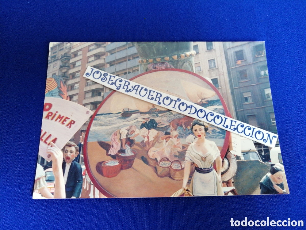 Antique Photography: FALLA PINTOR SALVADOR ABRIL-PERIS Y VALERO A&Ntilde;O 1984 FOTOGRAF&Iacute;A ANTIGUA