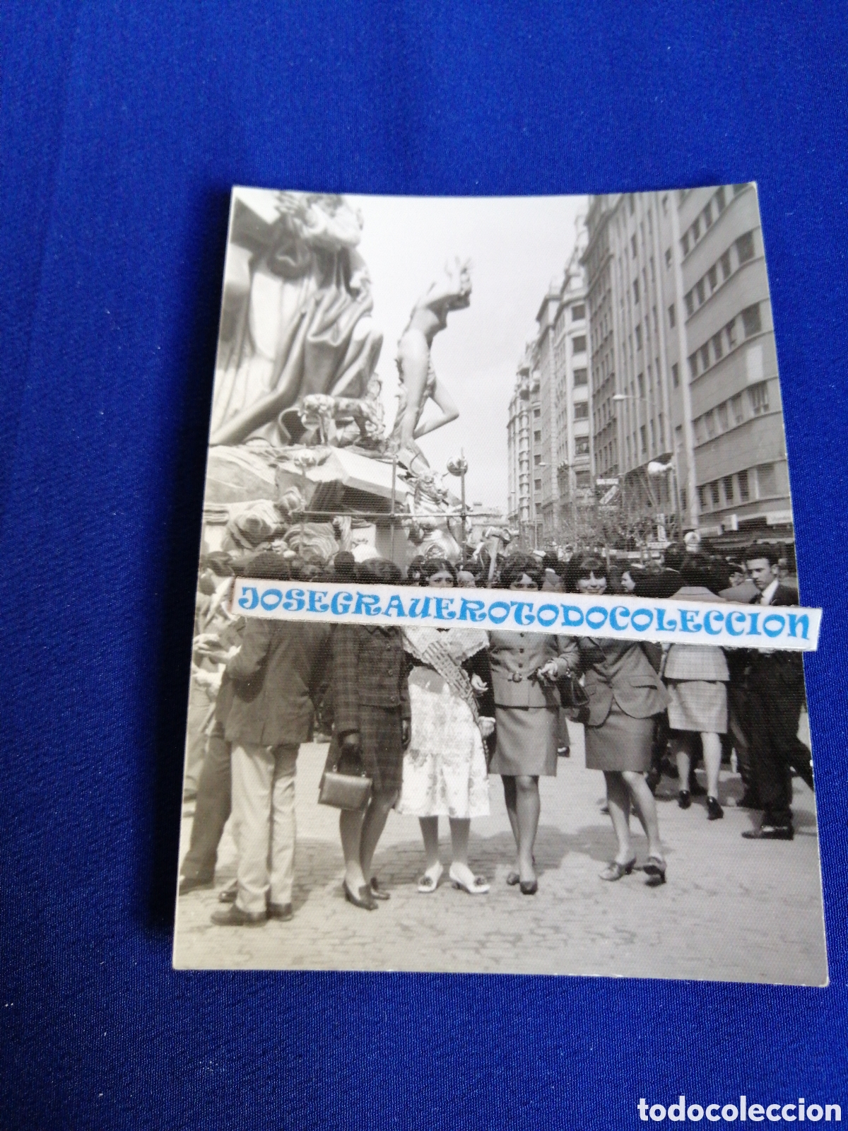 Fotografia antiga: FALLA AVENIDA DEL OESTE A&Ntilde;O 1969 FOTOGRAF&Iacute;A ANTIGUA