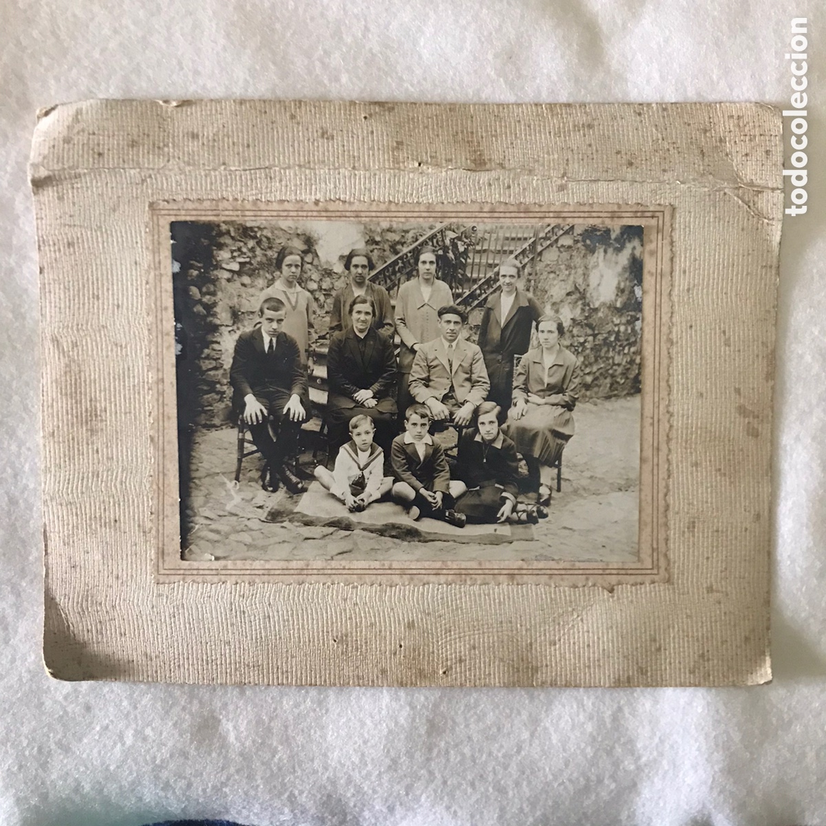 Fotograf&iacute;a antigua: ANTIGUA FOTOGRAF&Iacute;A DE FAMILIA - ZUMARRAGA / GUIPUZCOA