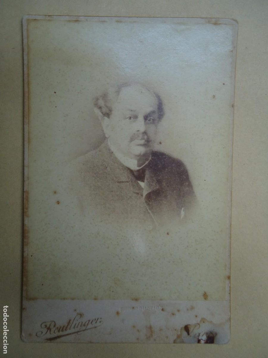 Fotograf&iacute;a antigua: Foto original de REUTLINGER DE PARIS 1910 Mide 16,5 x 11 cm. CON LOS SELLOS DEL FOTOGRAFO VARIAS VEC