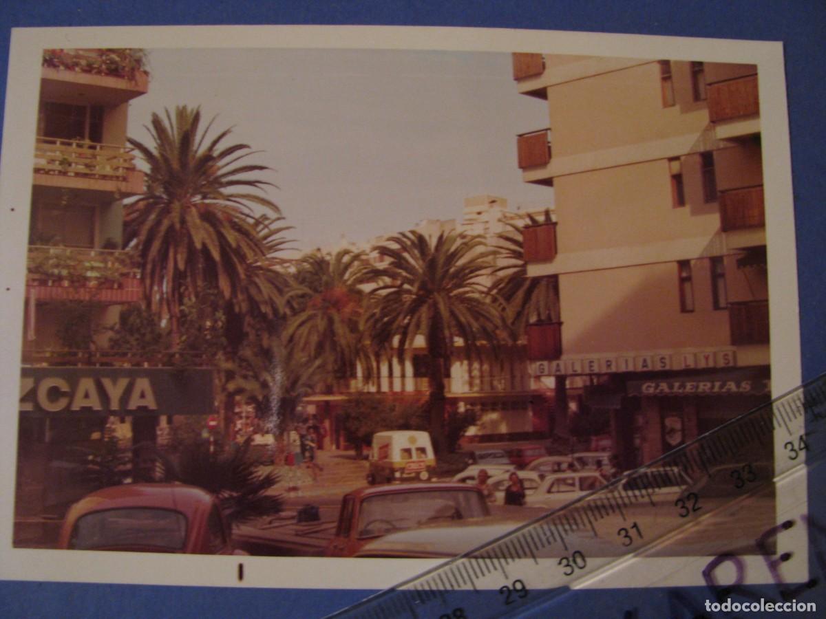 Antique Photography: FOTOGRAF&Iacute;A DE PUERTO DE LA CRUZ. PLAZA DEL CHARCO. 12,5X9 CM. A&Ntilde;OS 70.