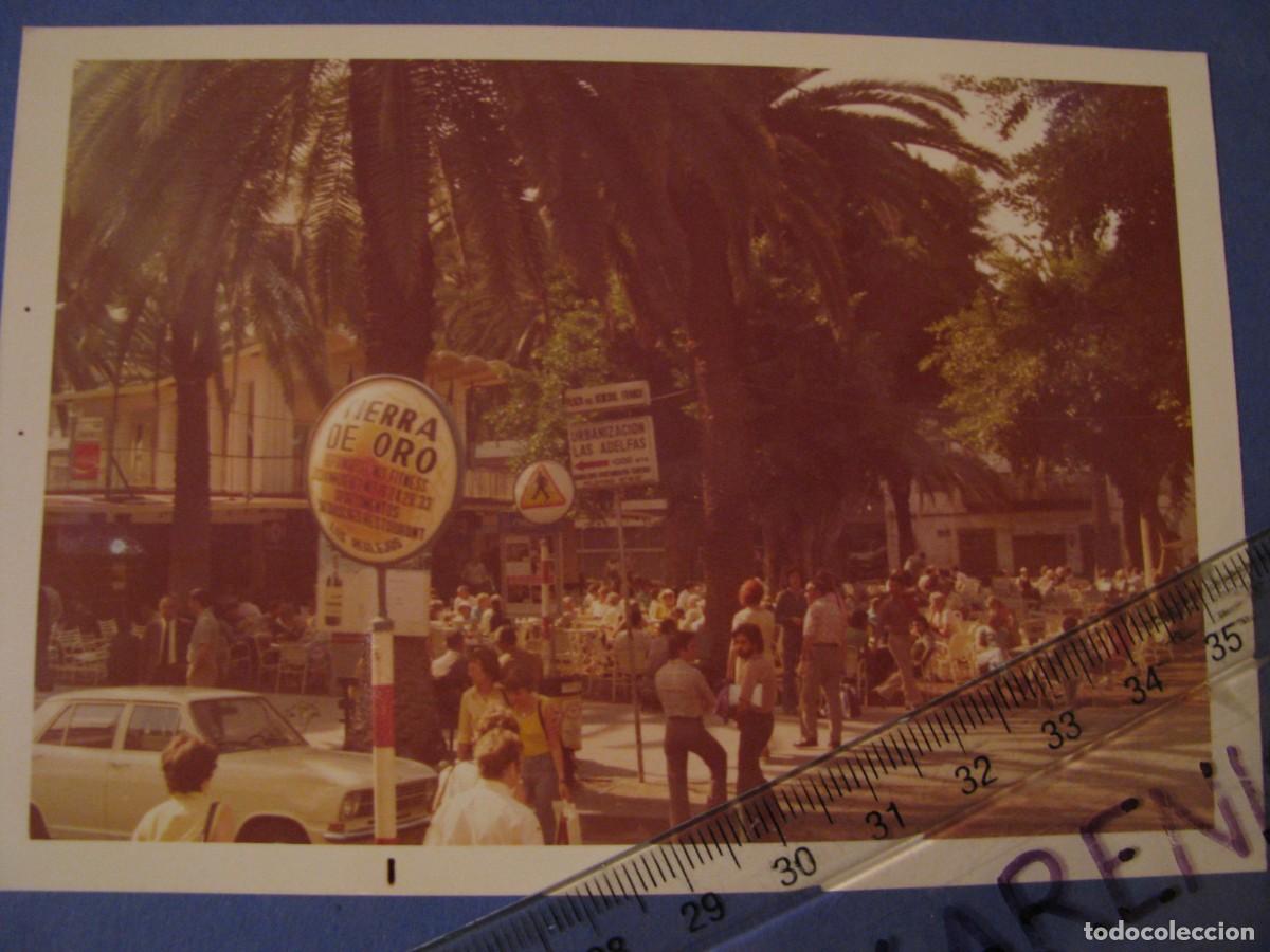 Antique Photography: FOTOGRAF&Iacute;A DE PUERTO DE LA CRUZ. PLAZA DEL CHARCO. 12,5X9 CM. A&Ntilde;OS 70.