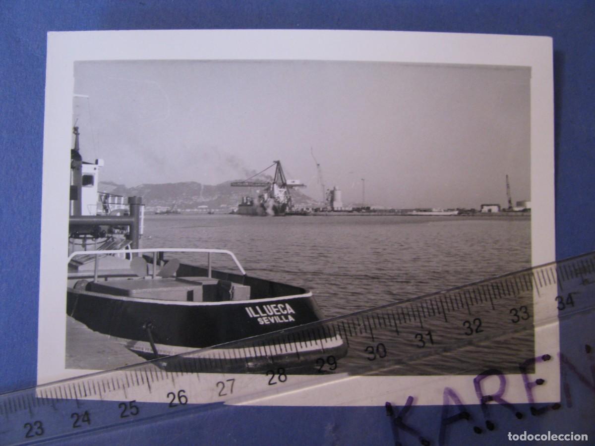 Fotografia antica: FOTOGRAF&Iacute;A DE ALGECIRAS. PUERTO. A&Ntilde;OS 70. 10,5X7,5 CM.
