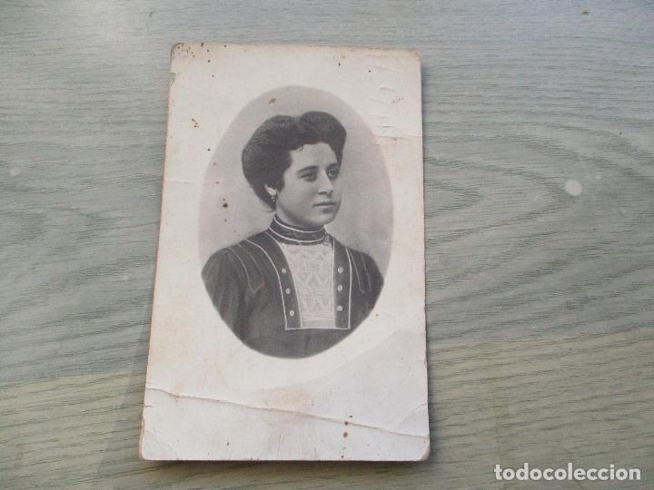 Fotografia antica: ANTIGUA FOTOGRAFIA: DE SE&Ntilde;ORITA- 14 X 9 CM. S/F.CARTE POSTALE-PARIS