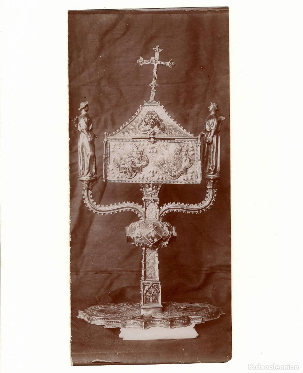 Antique Photography: CATALUNYA - ARQUETA DE IGLESIA POR IDENTIFICAR, 1900 APROX. 11X24CM.