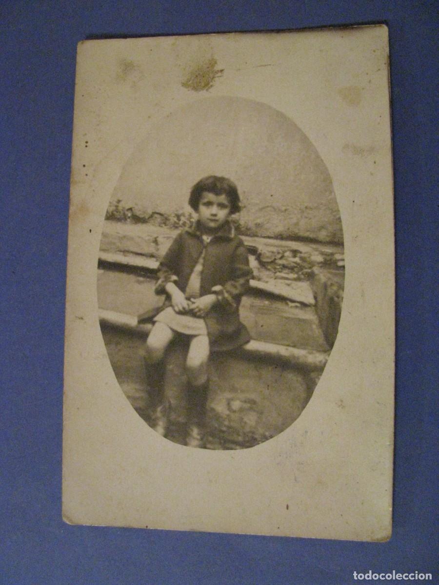 Fotografia antiga: ANTIGUA FOTOGRAFIA DE UNA NI&Ntilde;A. NO HAY DATOS.
