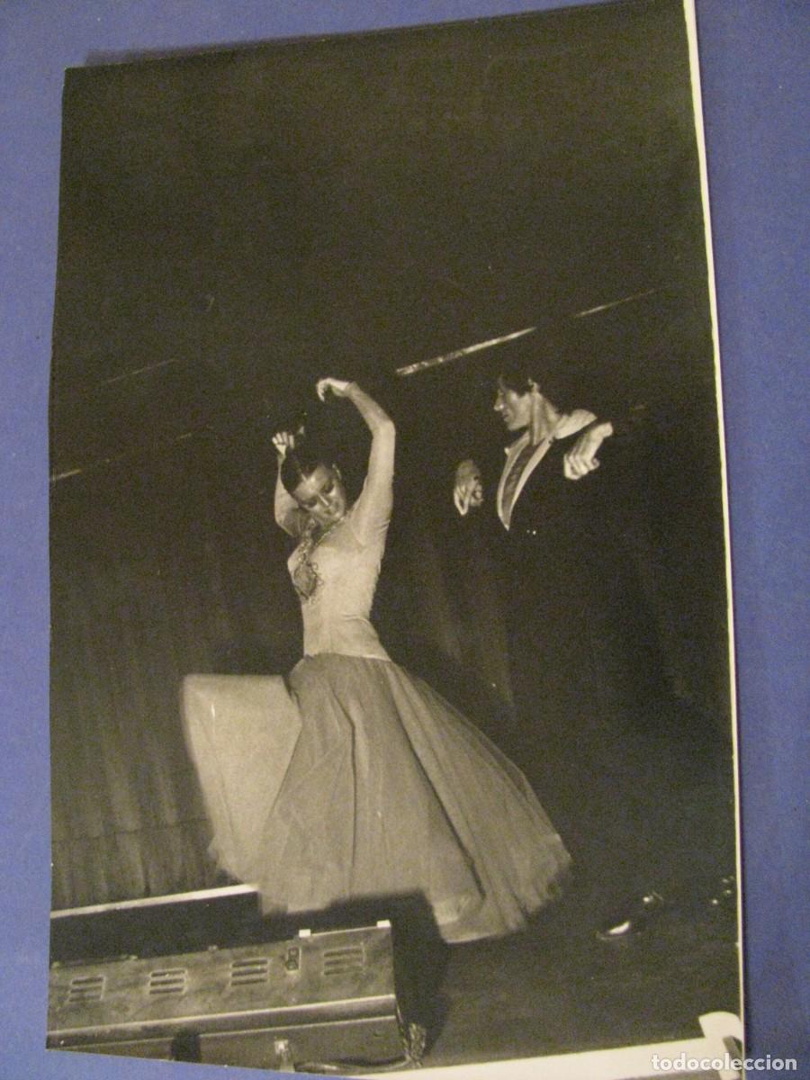 Fotografia antiga: FOTO BAILARINES BALLET ARTE FLAMENCO. 18X11,5 CM.