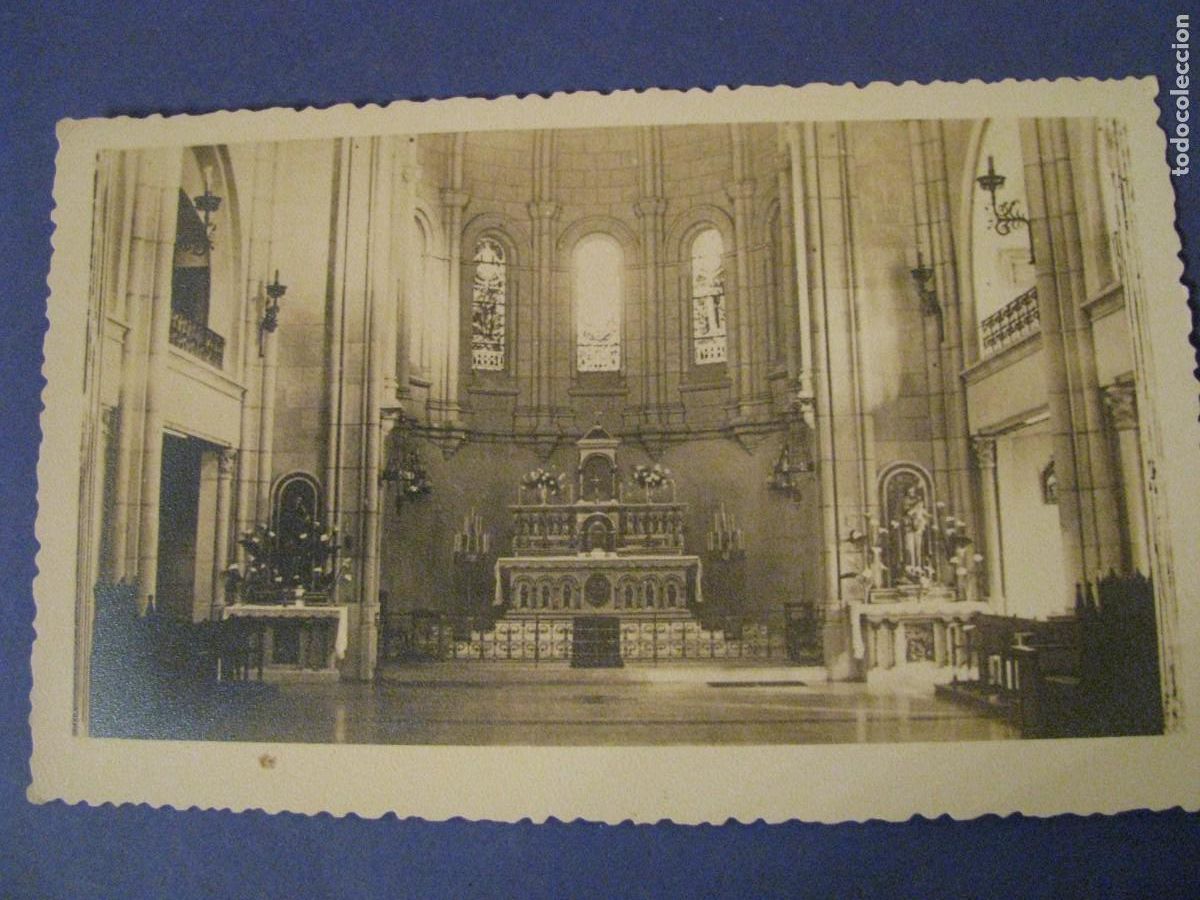 Fotografia antiga: FOTOGRAF&Iacute;A SIN LOCALIZAR LA IGLESIA. 13,5X8,5 CM.