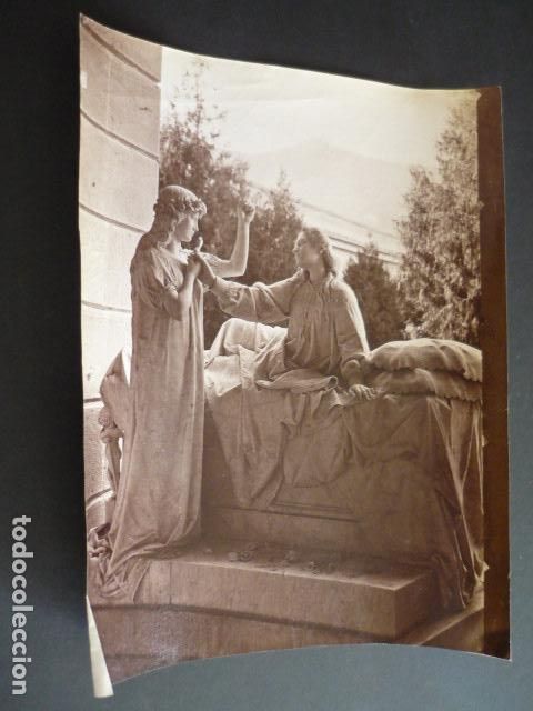 Fotografia antica: GENOVA ITALIA EL CAMPO SANTO ALBUMINA SIGLO XIX 18,5 X 24 CMTS